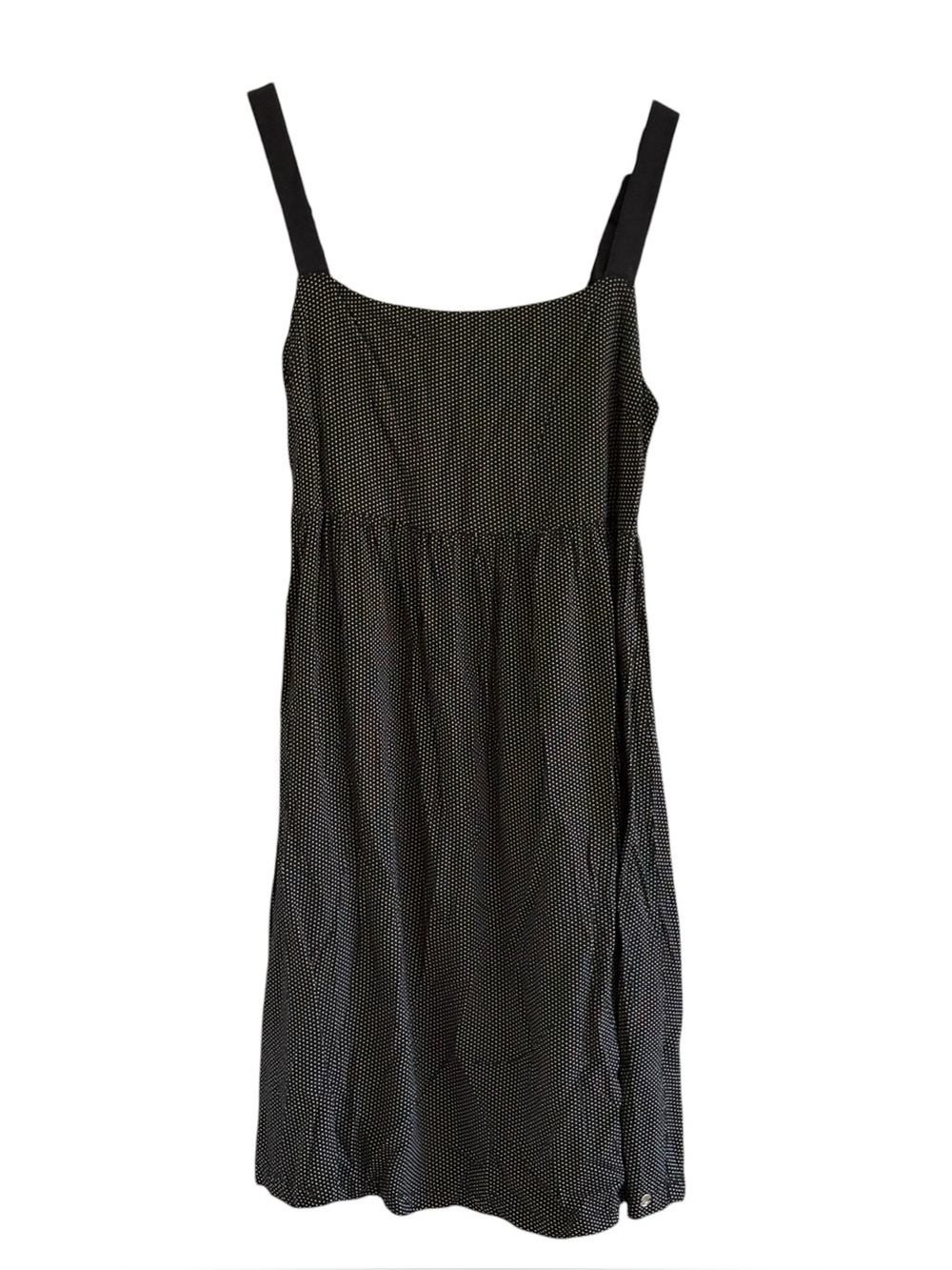 Volcom Womens Polka Dot Sun Dress Size 12 Adjustable Smock Sleeveless